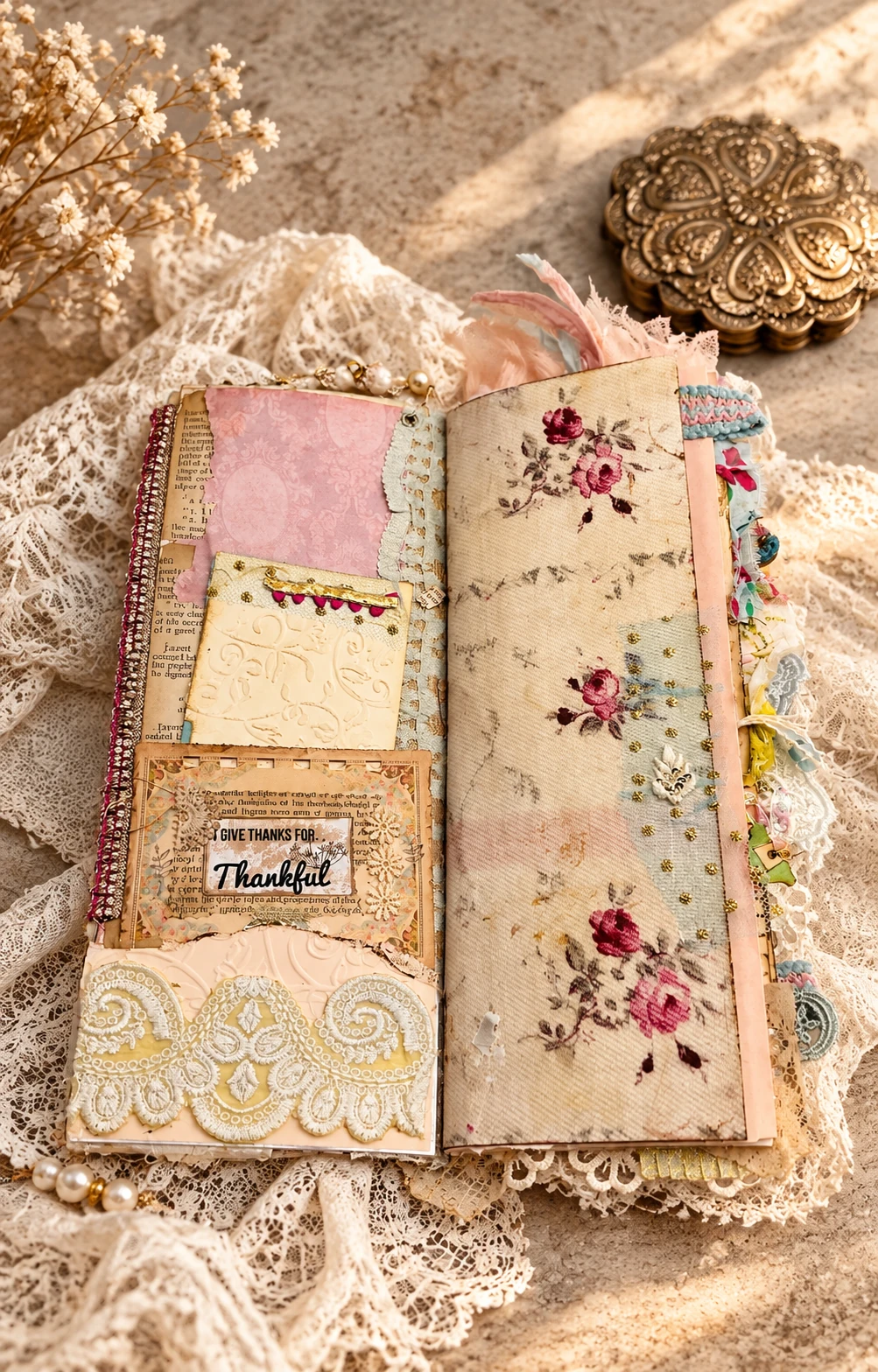 TEA-DYED PAPER & VINTAGE EPHEMERA