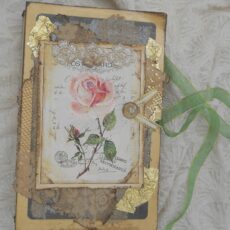 Vintage writing journal and notebook Notebooks Trinketz