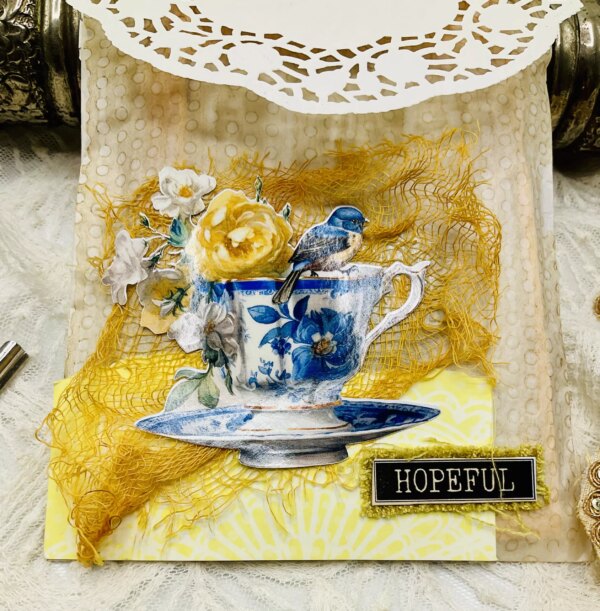 Chinoiserie-Inspired Junk Journal | Vintage Floral Elegance - Image 7