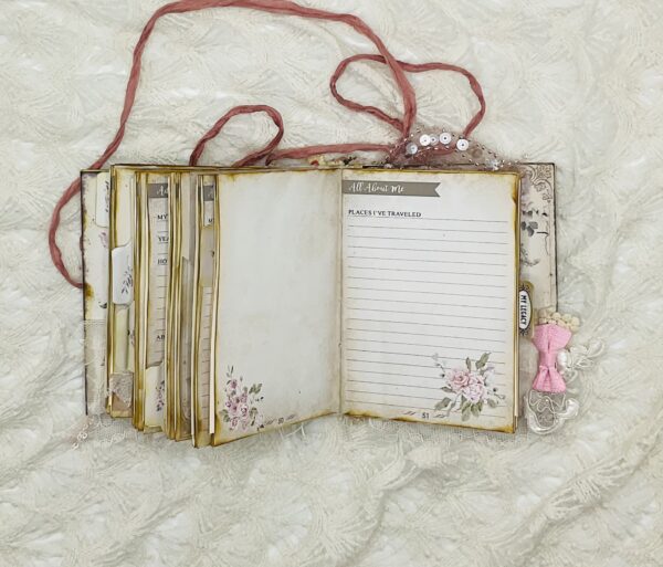 Handcrafted Life Story Journal with Guided Journal Prompts and Legacy Sections Hardcover Trinketz 8