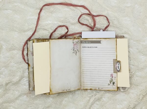 Handcrafted Life Story Journal with Guided Journal Prompts and Legacy Sections Hardcover Trinketz 6