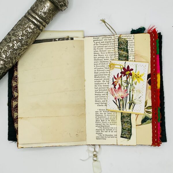vintage style grungy notebooks Journals Trinketz 6