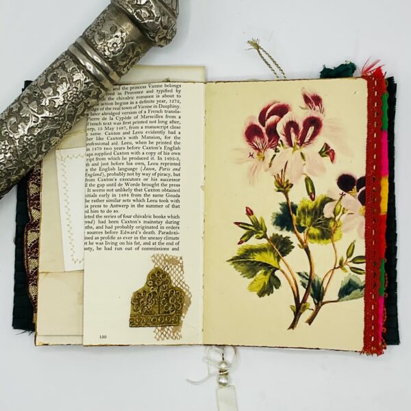 vintage style grungy notebooks Journals Trinketz 7