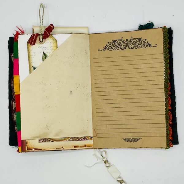vintage style grungy notebooks Journals Trinketz 8