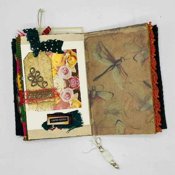 vintage style grungy notebooks Journals Trinketz 9