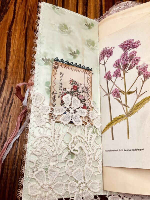 Cherry Blossom Junk Journal Journals Trinketz 12