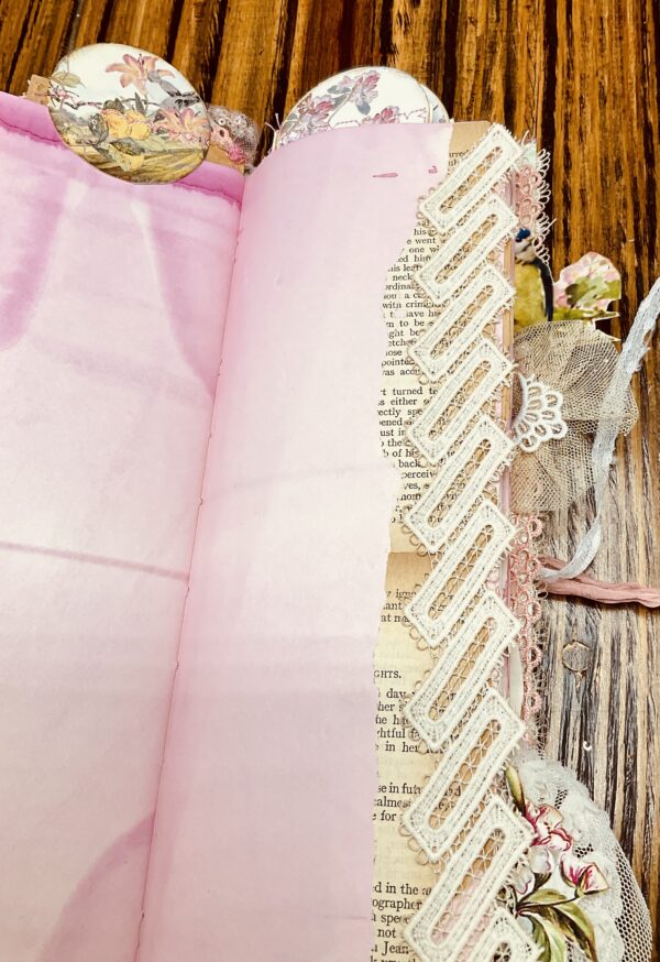 Cherry Blossom Junk Journal Journals Trinketz 6
