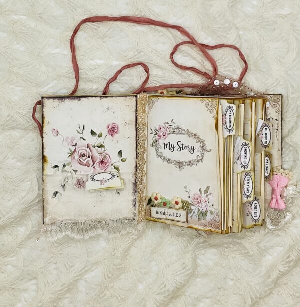 Handcrafted Life Story Journal with Guided Journal Prompts and Legacy Sections Journals Trinketz 13