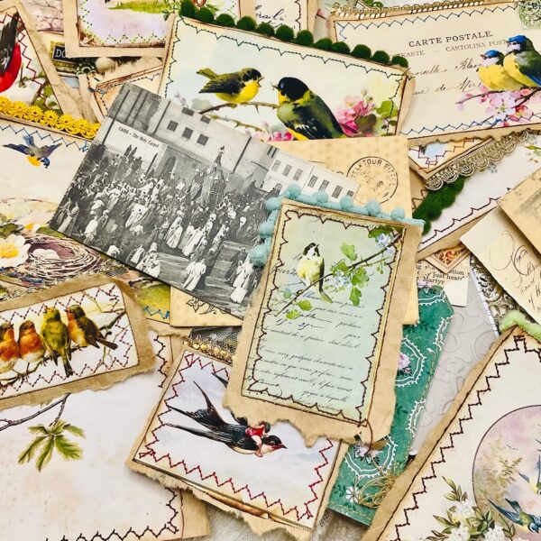 Vintage Bird-Themed Ephemera Pack – 100 Pieces for Junk Journals Ephemera Packs Trinketz 14