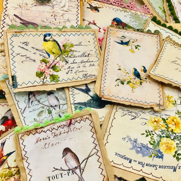 Vintage Bird-Themed Ephemera Pack – 100 Pieces for Junk Journals Ephemera Packs Trinketz 11