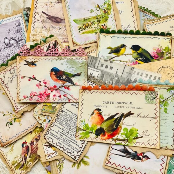 Vintage Bird-Themed Ephemera Pack – 100 Pieces for Junk Journals Ephemera Packs Trinketz 7